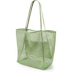 BeachNylon Mesh Tote Bag Grass